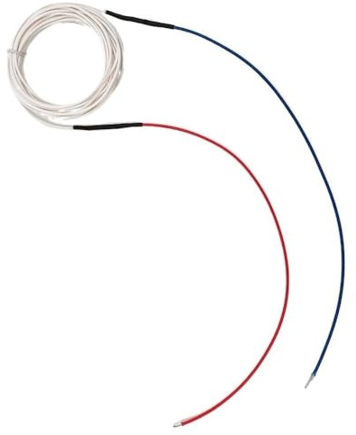 LLMWFA 12 V Silikonkautschuk-Heizdraht, Länge 0,5 bis 8 m, flexibles Heizkabel for warmen Boden und Handtuchhalter, 1 Stück(1.6ft)