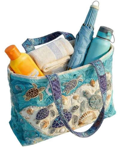 Borsa da viaggio trapuntata, leggera, con motivo animale, per mamma, nonna, moglie, sorelle, fidanzata, famiglia, amici, colleghi, compleanni, vacanze, elegante, spaziosa, facile da trasportare tutti
