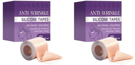 Cerotto in silicone per cicatrici a sezione C, 300 cm, regolabile, per il recupero del viso, texture invisibile traspirante, per uso quotidiano di routine