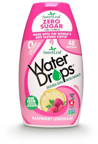 SweetLeaf Water Drops Raspberry Lemonade, 48 ml