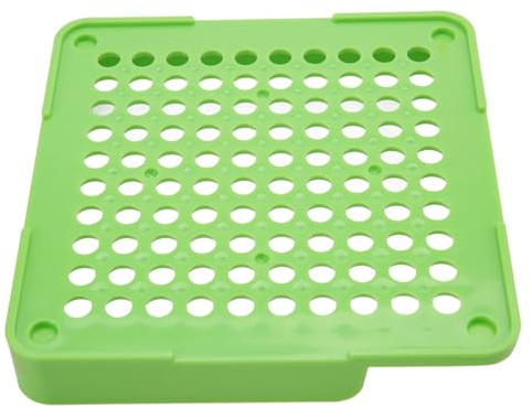 Semme Acrylic Capsule Filler with FDA Approval, 100 Holes Empty Capsule Filling Manual Machine Powder Spreader Plates Capsules Filling Tool (00#)