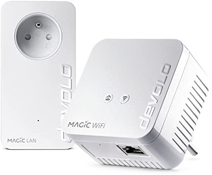 Devolo Magic 1 WiFi Mini Starter Kit BE Powerline WLAN Starter Kit 8565 BE Powerline, WiFi 1200 MBit/