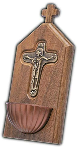 Intercession Holy Water Font (Cross)