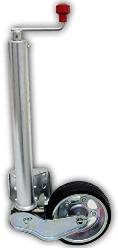 trailer parts4u Original Alko Profi Automatik Stützrad 230x80 / 60 mm Rohrdurchmesser 500kg mit Flansch Lange Ausführ. 1223638