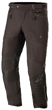 Alpinestars AST-1 V2 Pantaloni tessili per moto impermeabili, nero, 2XL