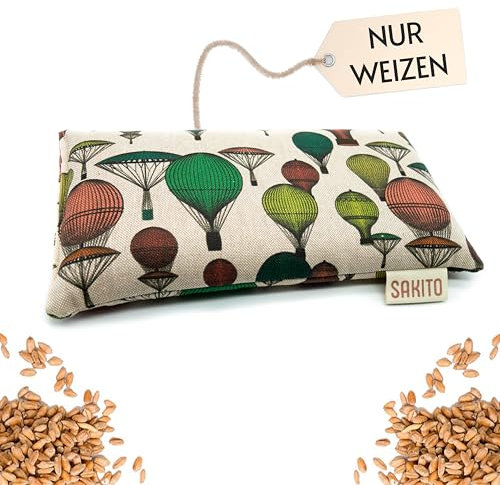 Cuscino Riscaldabile Inodore (25x12 cm) - Cuscino Termico Microonde - Cuscino Riscaldante - Borsa Termica Microonde Semini Riscaldanti - Scaldino con Semi - Cuscino di Semi di Grano Non Profumato