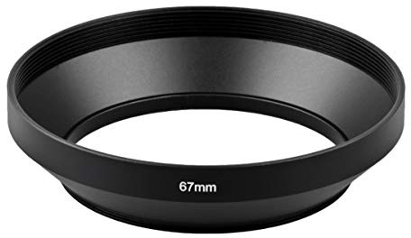 ayex Aluminium Weitwinkel Gegenlichtblende-Sonnenblende 67mm Lens Hood