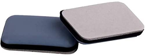 Goodway Scale in teflon, per mobili, protezione pavimento, grigio, 24 x 35 mm, 16 pezzi, autoadesive