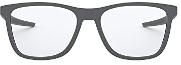 Oakley Men's Ox8163 Centerboard Square Prescription Eyewear Frames, Satin Light Steel/Demo Lens, 57 mm