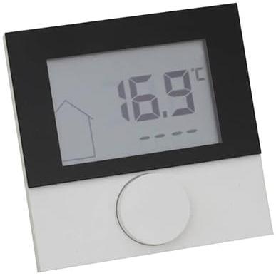 Möhlenhoff Fußbodenheizung Raumthermostat Alpha Regler direct Control Display 24 V mit Designscheibe LCD