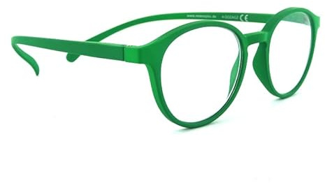 Klammeraffe NO.12 grass green Lesebrille +2.0