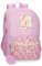 Pepe Jeans Sandra Zaino scuola rosa 32x44x22 cm Poliestere 21,6L by Joumma Bags, Rosa, Zaino scuola
