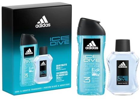 Adidas Il cofanetto Ice Dive include un Eau de Toilette e un Gel Doccia