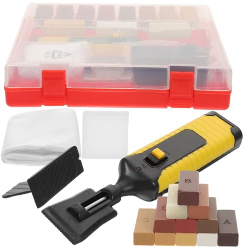ULDIGI Laminatboden Reparaturset Holzkratzern Entferner Wachsblock Polyresin 11 Farben Zur Boden Möbel Reparatur