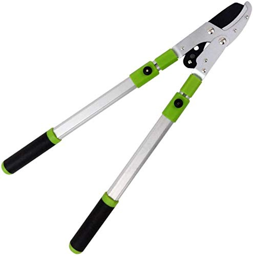OLSKFUH Cesoie da Giardino Sk5 Troncarami A Incudine Telescopico Ad Alte Prestazioni Meno Sforzo Affilato Taglio Facile Leggero Allungabile Rapido Forbici da Giardino da 475-820 Mm,