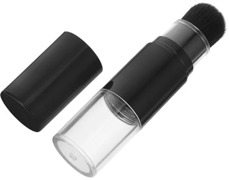 FOMIYES Kleiner Puderpinsel für Make-up Vielseitiger Rougepinsel aus Fasern zum Fixieren und Verblenden Tragbar für Reisen Rougepinsel für Loses Puder Gesichtspuderpinsel