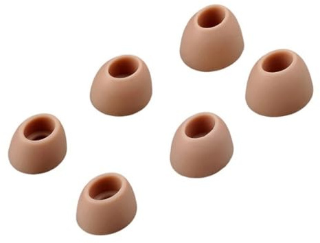 Fcnjsao Flexible Silikon-Ohrstöpsel mit ovaler Öffnung für W300bt verbessern Komfort und Passform für Kopfhörer mit Geräuschunterdrückung, Nackenbügel, Kopfhörer-Aufsätze