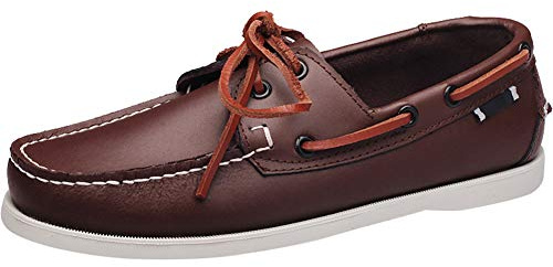 wealsex Chaussures Bateau Hommes Chaussures de Ville Derby Cuir Chaussure Affair Conduite Casuel