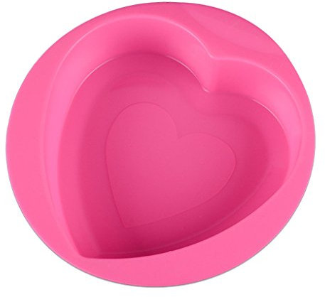 JasCherry Heart Shaped Silicone Mould Cake Pan Non Stick Flexible Baking Tin Mold Kitchen Bakeware Mould #4