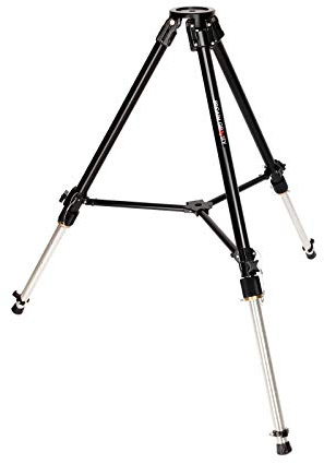PROAIM Gravity Heavy-Duty Camera Tripod Stand - Flat Base for Heavy Camera, Slider, Jib/Crane, Geared Headed & More. Payload up to 300kg / 661lb (TP-GVTY-01)
