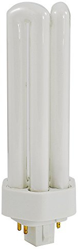 Ushio 3000216 - CF26TE/841-26W 4100K - 4 Pin GX24q-3 Base - Triple Tube CFL