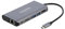 DeLock USB C HUB 7in1 mit HDMI und Displayport 4K, USB 3.0 Hub, PD 3.0 100 Watt, SD/TF Kartenleser und RJ45 Gigabit LAN, 87683