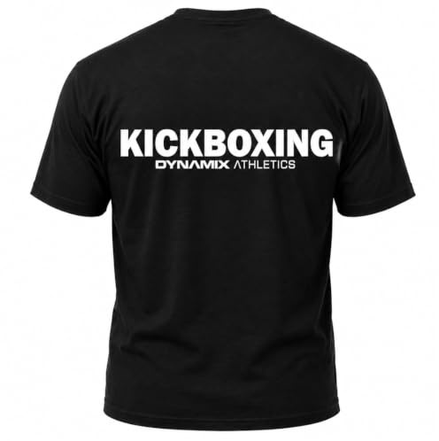 Dynamix Athletics T-Shirt Kickboxing Classic - Kampfsport K1 Shirt für Herren mit Kickboxing Aufdruck für Fighter