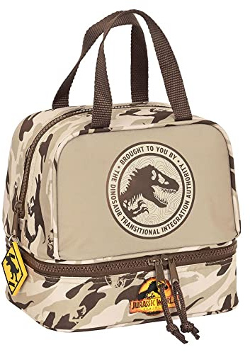 Safta-Portameriendas Jurassic World Dominion 20X20X15Cm, Multicolor (812263040)