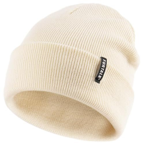 FURTALK Unisex Baby Kleinkind Wintermütze Kinder Beanie Winter Mütze Strickmütze für Jungen und Mädchen