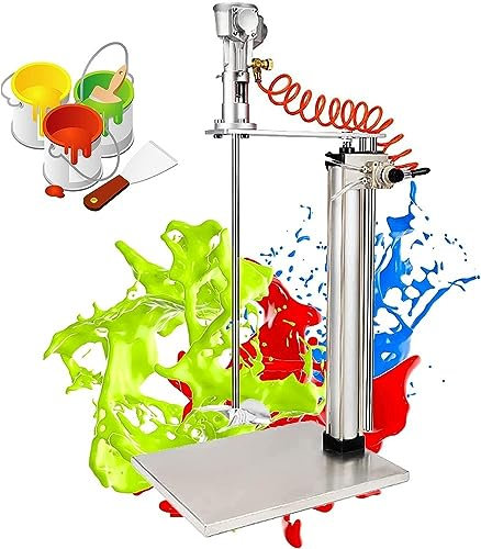 Miscelatore di Sollevamento Automatico, Miscelatore Pneumatico di Vernice, Miscelatore d'Aria Verticale da Tavolo, Miscelatore di Inchiostro per miscelare mangime, Gesso, Vernice, Cemento, Malta