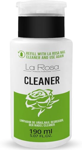 LaRosa CLEANER Unghie Sgrassatore in flacone con pompa 190 ml cleanser sgrassante unghie