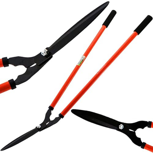 36-Inch Lawn Shears: Precision Cutting, Long Handle Grass Shears, Garden Scissors, Ergonomic Design, Pruning Tool for Grass, Hedge Trimmer, Heavy-Duty Yard Shears