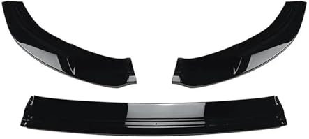 Frontspoiler Lippe Für VW Für Golf 7 MK7 Für GTI R Für GTD Für GTE 2012-2015 2016 2017 2018 ABS 3Pcs Auto Front Stoßstange Splitter Lip Spoiler Diffusor Seite Spoilerlippe Frontspoiler (Farbe : Gloss
