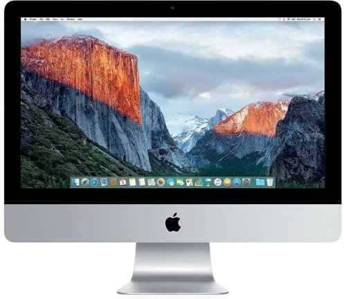 Apple iMac 2017 Mit Intel Core i5 (21.5-Zoll, 8GB RAM, 256GB Speicher SSD) Silber (Generalüberholt)