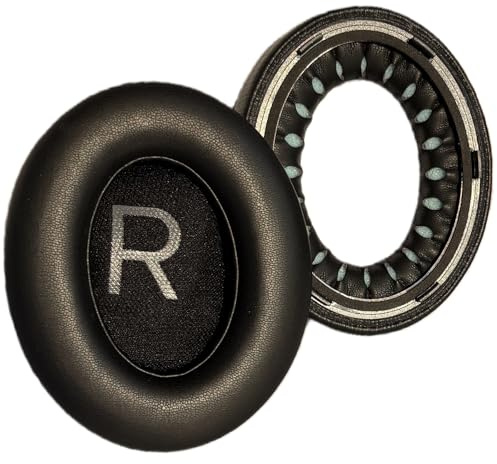 Replacement NC700 Earpad for Bose 700 Noise Cancelling Headphones, (NC700) Ear Cushions Cup Cover Earmuff with Softer Protein Leather Memory Foam, Repair Part Accessories, Black