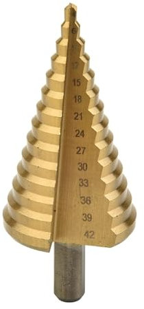 Juego de brocas escalonadas de acero de alta velocidad, brocas cónicas for corte de metal