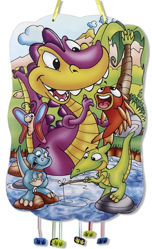 CHEERSET Piñata de Dinosaurios Cumpleaños Grande - Decoración Fiestas Infantiles Niño y Niña - Piñatas Grandes para Rellenar con Juguetes y chuches (Dinosaurios)