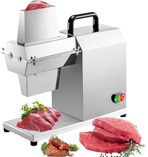 Batticarne elettrico, 450 W, potente strumento per appiattire la bistecca, perfetto per manzo, tacchino, pollo, maiale e pesce nelle cucine commerciali