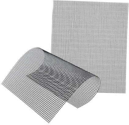 Tapis de Grille Barbecue en Fibre de Verre, Lot de 2, Réutilisable | Découpable, Léger, Compatible Four et Grill Charbon, Passe au Lave-vaisselle, Accessoire Cuisson