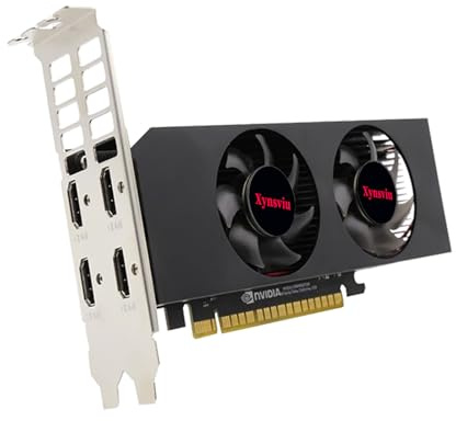 Xynsviu RTX 3050 6GB GDDR6 4 HDMI 4K 60Hz Multi Monitor Graphics Card