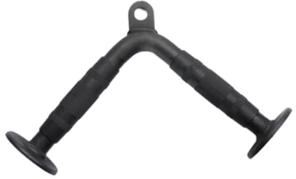 BEALIFE Entrena tríceps y bíceps con precisión usando Barra de flexión de tríceps con Mango en V, Barra en Forma V, Accesorios Cable para Gimnasio casa, Entrenamiento dominadas, Levantamiento