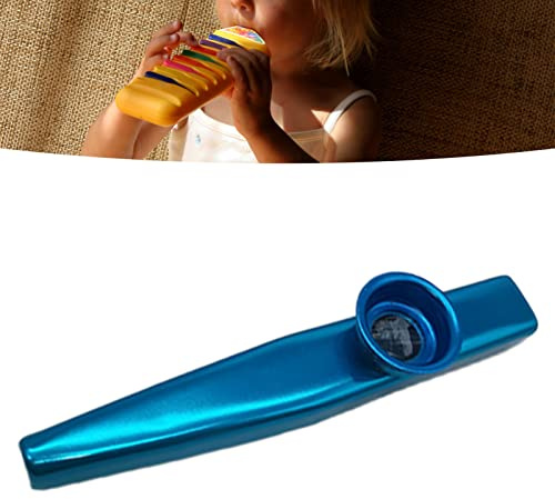 Bnineteenteam Kazoo-Flöte, Musikinstrument aus Aluminiumlegierung, Einfach zu Spielen für Ukulele, Violine, Gitarre, Klavier