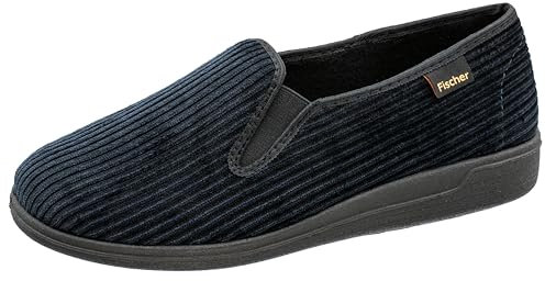 Fischer Frank, Herren Niedrige Hausschuhe, Blau Midnight 502,43 EU