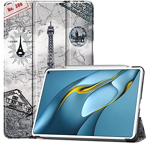 Lobwerk Case für Huawei MatePad Pro MRR-W29 2021 10.8 Zoll Schutzhülle Tasche mit Standfunktion und Auto Sleep/Wake Funktion