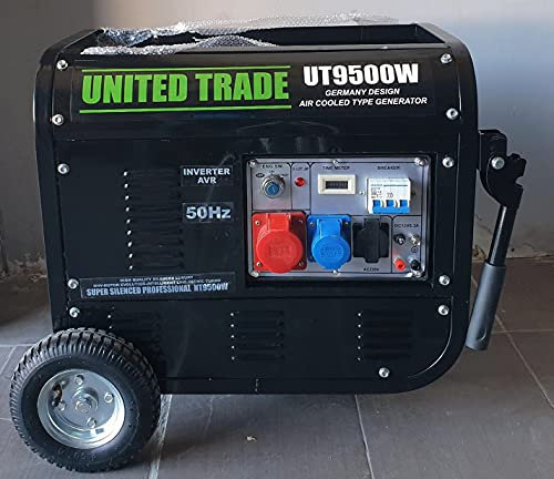 UNITED TRADE Generatore a scoppio/ 3kw Gruppo elettrogeno/Generatore di Corrente HP 6.5
