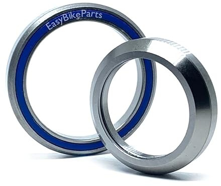 Easybikeparts Replacement Headset Bearings for Specialized Turbo Levo/Turbo Levo SL Alloy, Carbon, Pro, Comp, Expert, and S-Works Models (All Years), Silver