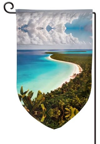 Bandera de la isla de Cuba de 12.5 x 18 pulgadas, perfecta para decoración de patio, jardines y balcones