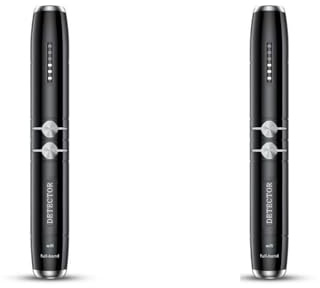 Lancoon 2-Pack Versteckte Kamera Detektor Anti Spy Bug Wireless Signal Device Privacy Protector Scan Tracker Finder Gerät Detection Pen für Auto Office Home Travel