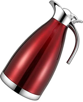 Gatuida Stainless Steel Insulated Kettle Pot Large Capacity 2.0l Thermal Bottle Leak for Home Office Travel