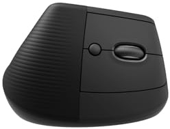 Mouse Verticale Ergonomico Senza Fili - Bluetooth + Ricevitore USB, 400-4000 DPI, Silenzioso, Forma 57°, AA Inclusi, Multi-Dispositivi, Comfort Piccole a Media Mani